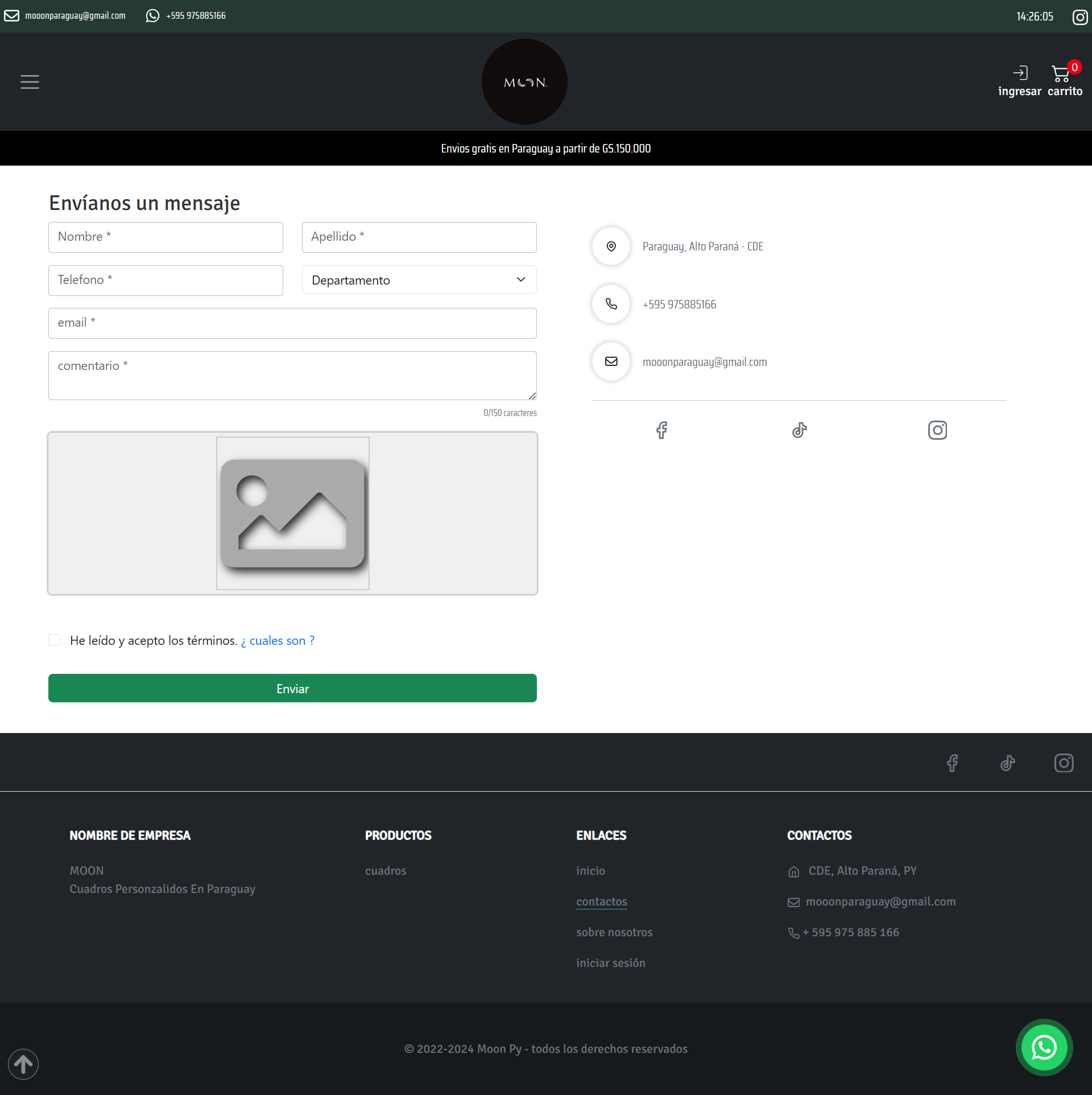 Moon Py - Catálogo de productos